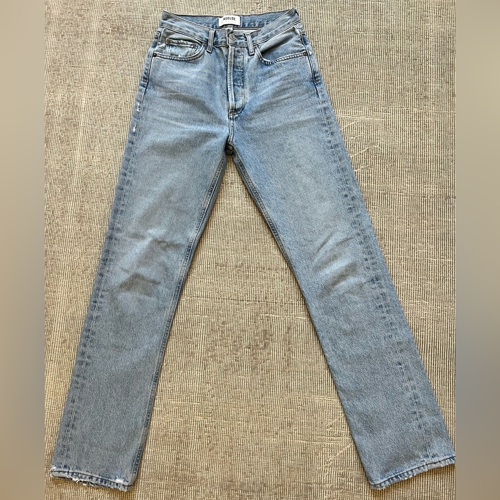 AGOLDE Lana straight in Riptide